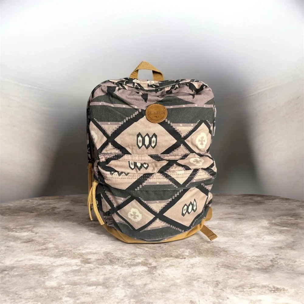 O’Neill Geometric Pattern Backpack - Picture 1 of 5